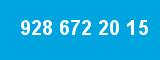 928 672 20 15
